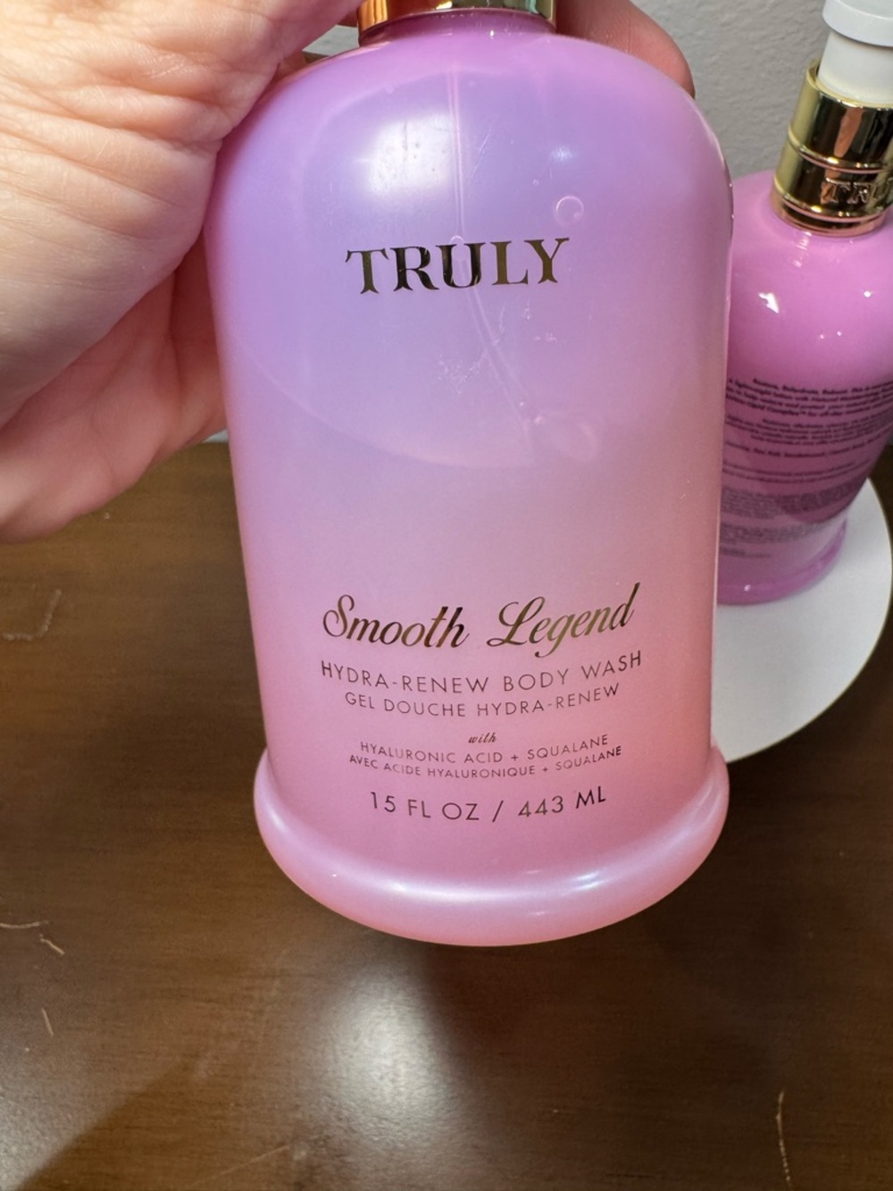 TRULY Smooth Legend Hydra-Renew Body Wash & Lotion Set - Pink Luxe Duo 15oz - Picture 4 of 4